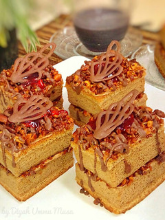 Foto resep Coffe Mocca Nougat Ogura Cake ala2