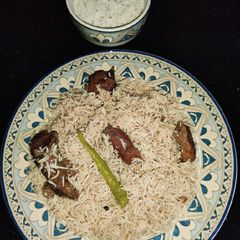 A picture of Beef Yakhni Pulao.