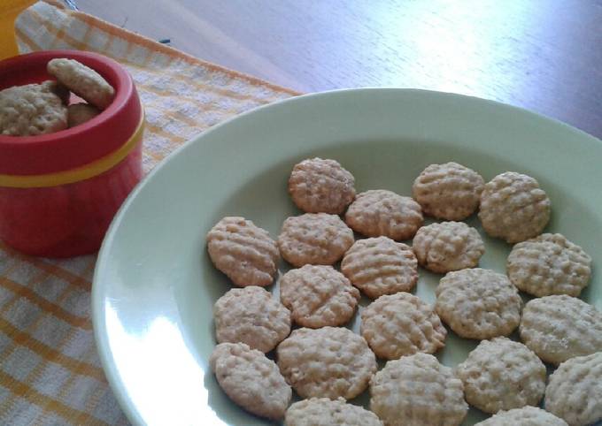 Cookies jahe oatmeal (teflon)