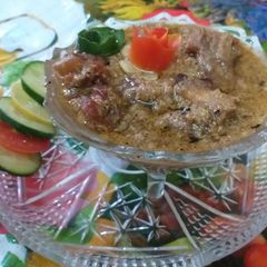 A picture of Afghni gosht.