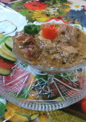 A picture of Afghni gosht.