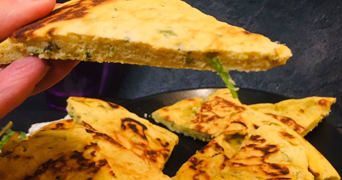 Ricetta “Farifrittata” con farina di ceci ed erbe miste di Carla La  Contessina - Cookpad