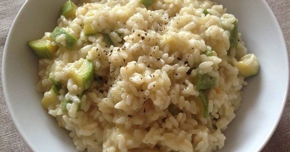 Risotto de zucchini Receta de Chef Diosa Cookpad