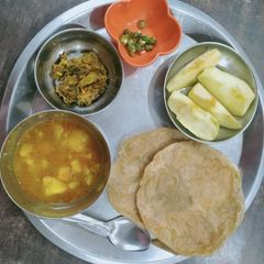 A picture of Aloo Ki Sabzi.