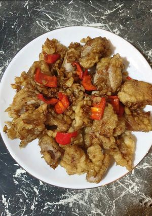 Foto resep Babi goreng cabe garam