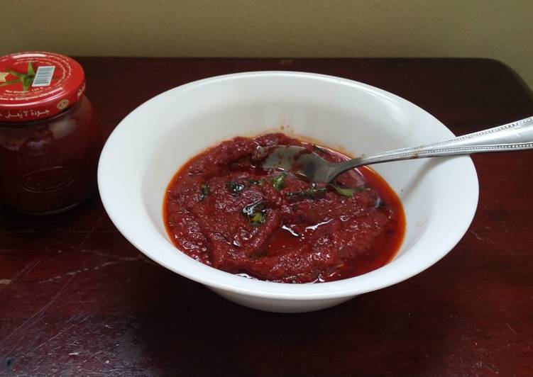 Recipe of Ultimate Tomato Paste Chutney