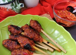 Foto resep Sate Buntel Daging Sapi