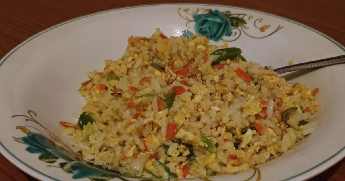 Resep Yakimeshi  Nasi Goreng Jepang  Japanese Style Fried Rice  Nasi Goreng Praktis Dengan Bahan Sederhana