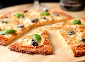 Gluténmentes pizza recept fotója