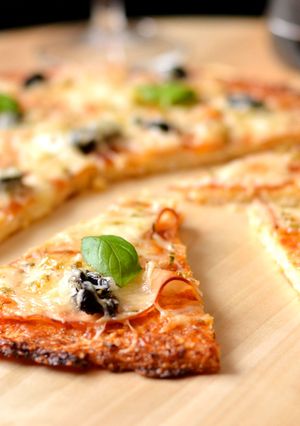 Gluténmentes pizza recept fotója