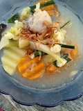 Sup ayam + sayur