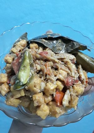 Foto resep Teri tempe pedas