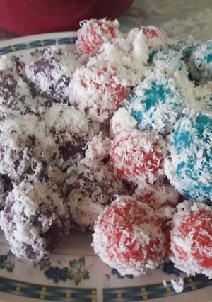 Foto resep Klepon rainbow