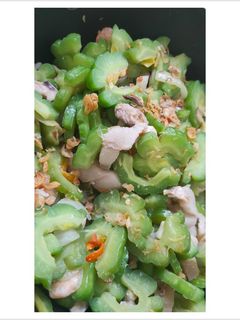 Foto resep (non halal) Oseng Pare samcan