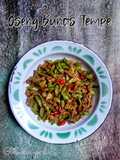 Oseng Buncis Tempe