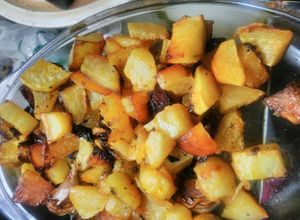 Una foto de Papas al horno al pimentón