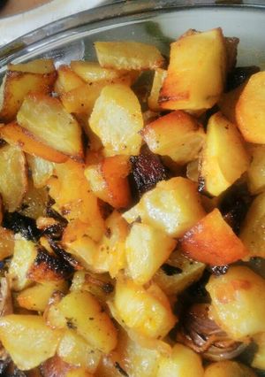 Una foto de Papas al horno al pimentón