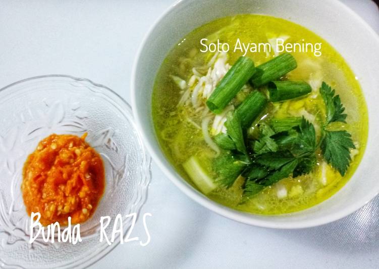 Resep Soto Ayam Bening Anti Gagal