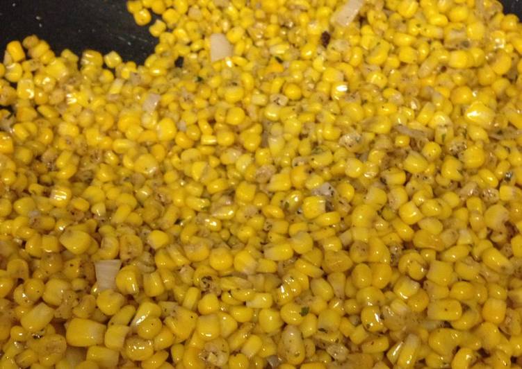 Simple Way to Make Homemade Southern corn