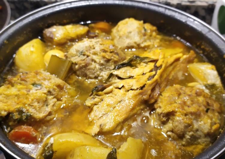 Cocido con pelotas al estilo de mi madre