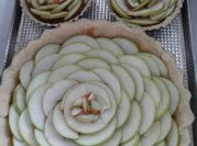 Una foto de tarta de membrillo