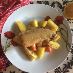 A picture of Honey salmon.