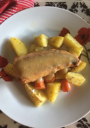 A picture of Honey salmon.