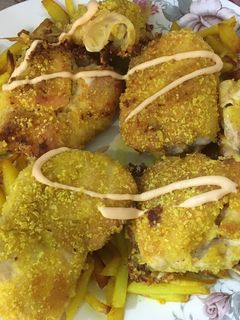 عکسی از دستور رول سوخاری ژامبون و مرغ