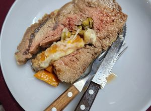 Una foto de Carne rellena