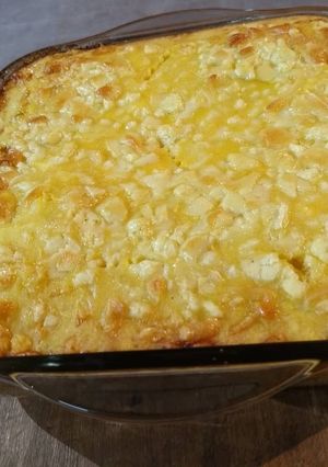 Una foto de Sopa paraguaya húmeda