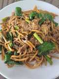 Stir-Fried Yellow Noodles with Soy Sauce (Pad See Ew)