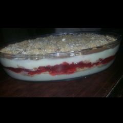 A picture of Layered Creamy Dessert.