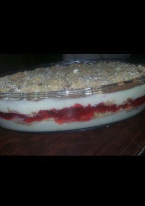 A picture of Layered Creamy Dessert.