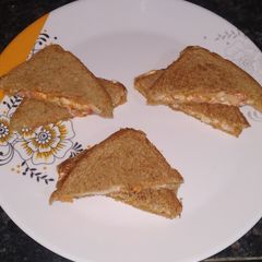 A picture of Brown bread Sandwich.