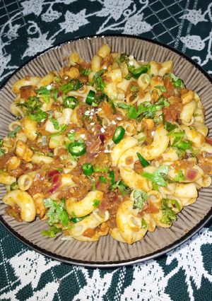 A picture of Curry Macaroni.