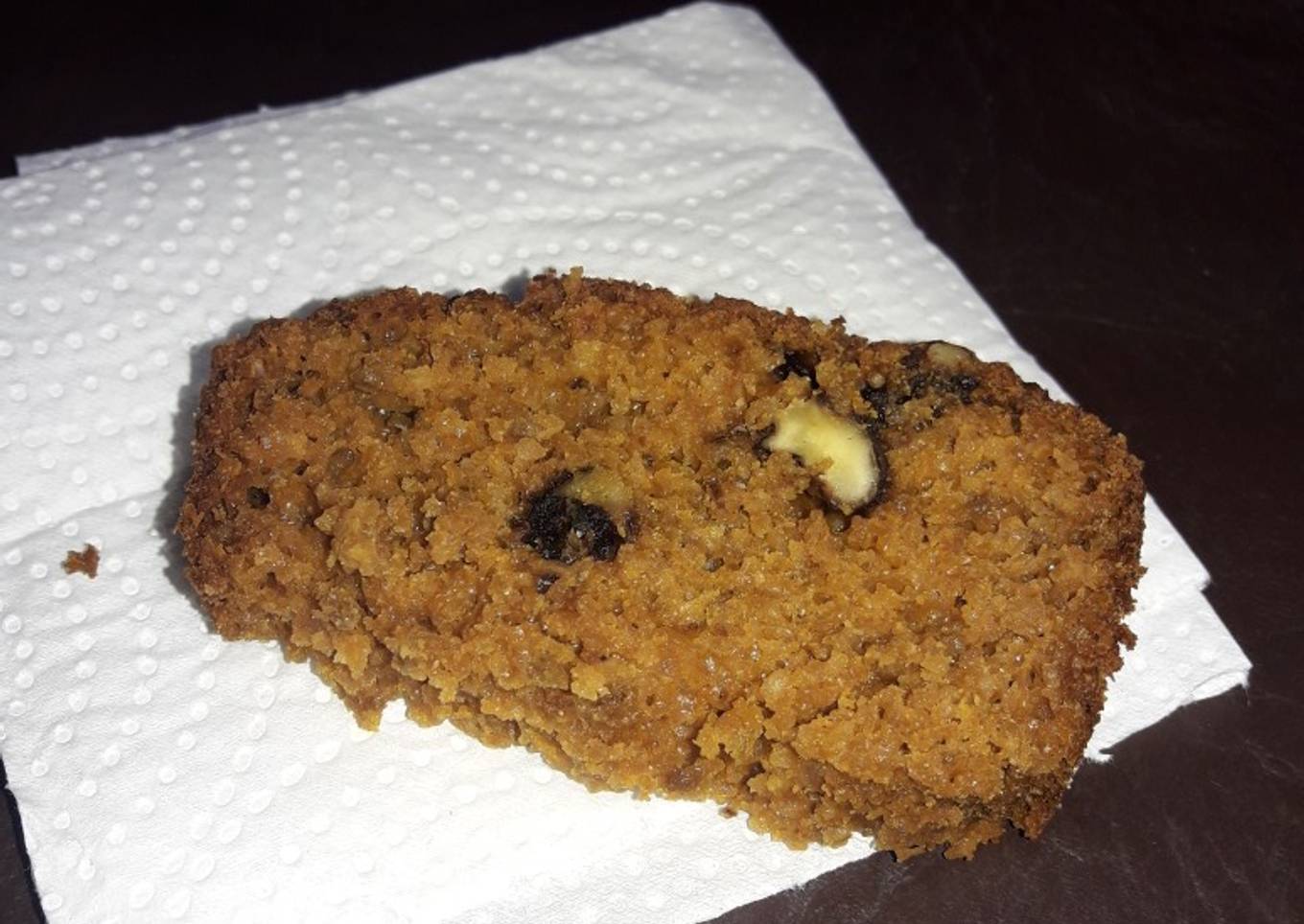 Budín de calabaza y avena