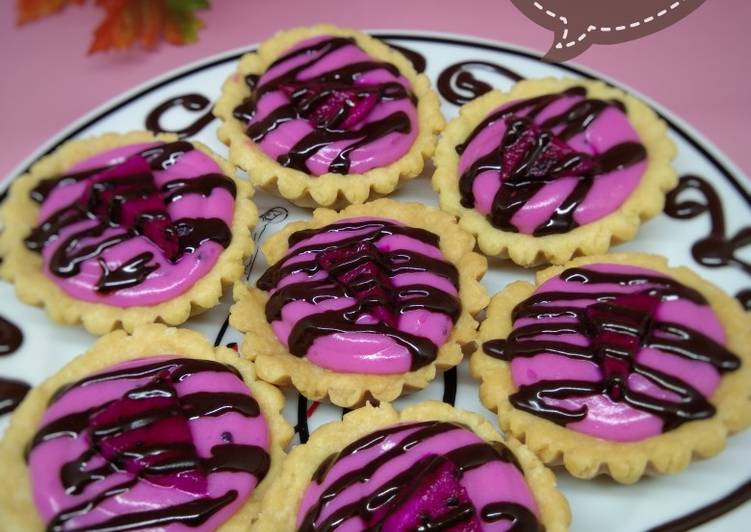 Resep Pie Coklat Buah Naga, Sempurna