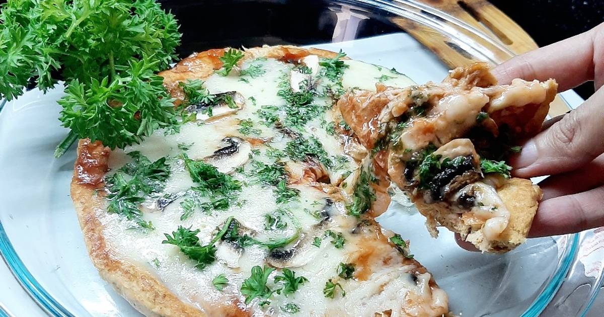 Resep Pizza Tanpa Tepung Tanpa Oven Oleh Christine Octavia   Cookpad