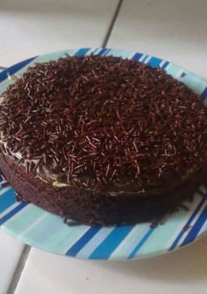Foto resep Brownis kukus drink beng2