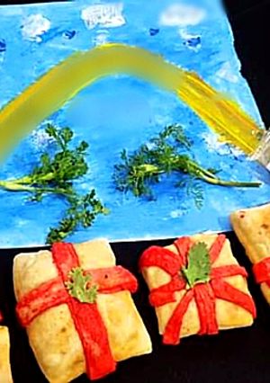 A picture of Gift box.. box patties.