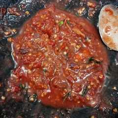 A picture of Sambal terasi.