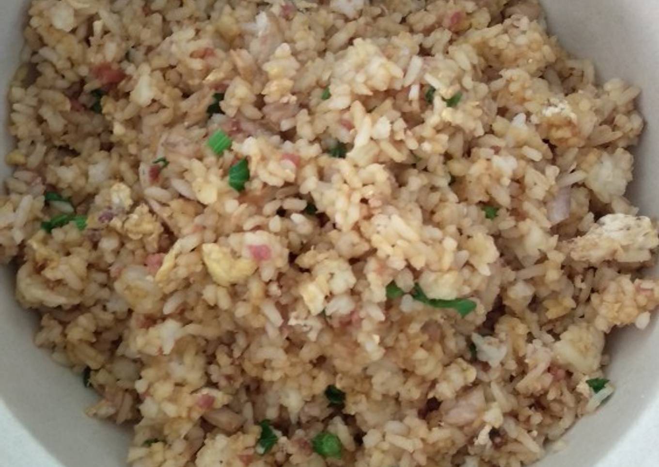 Nasi goreng kornet kecap