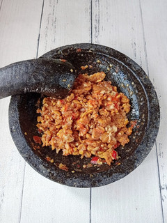 Foto resep Tempe uleg Sambal Goang