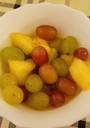 Una foto de Ensalada de frutas, un postre muy refrescante