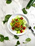 Avocado pesto zoodles