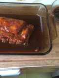 Costillas de cerdo exquisitas fiesteras