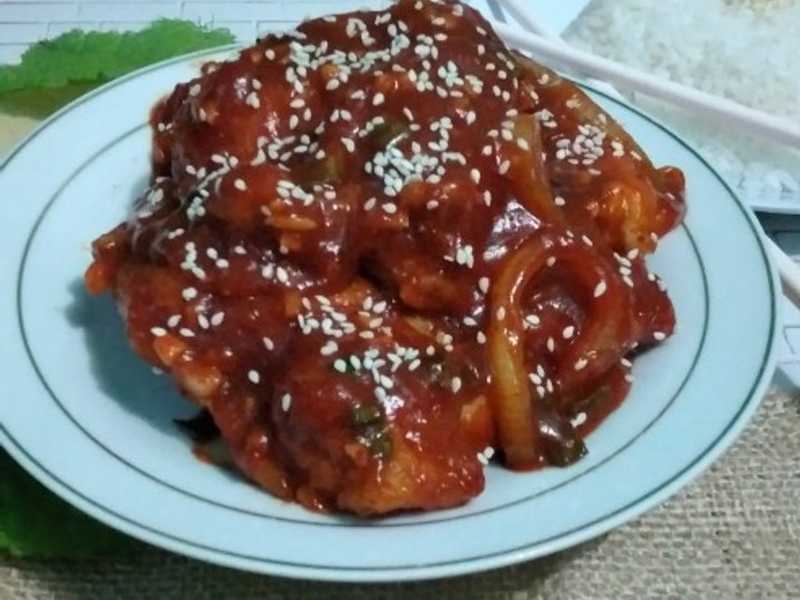 Anti Ribet, Buat 3. Dakgangjeong (korean spicy chicken wings) Ekonomis
