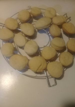 Una foto de Scons de crema