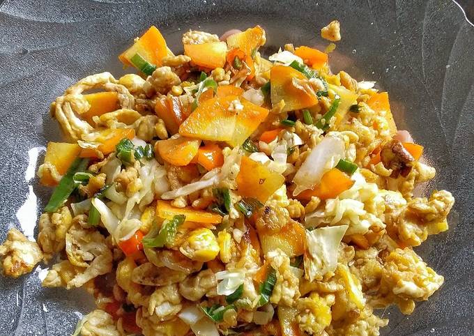 Resep Orak Arik Telur Sayur Oleh Tian Sofiani Cookpad