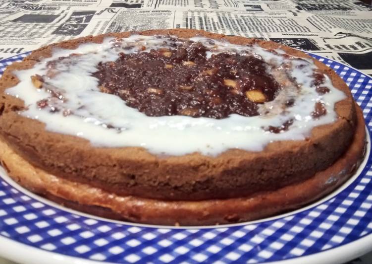Tarta de Queso con Mermelada de Melón